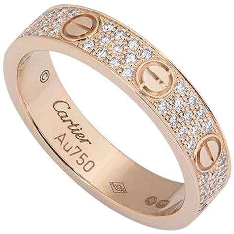 ring love cartier|cartier love interlocking ring.